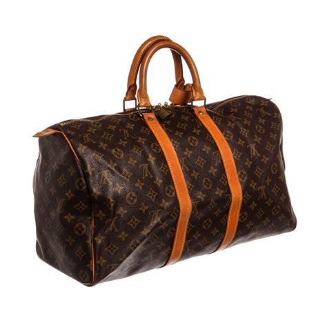 pre owned louis vuitton duffle bag